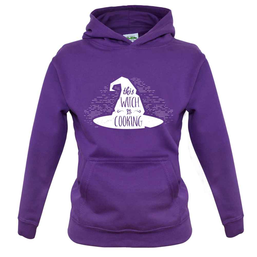 The Witch Is Cooking Kids T Shirt