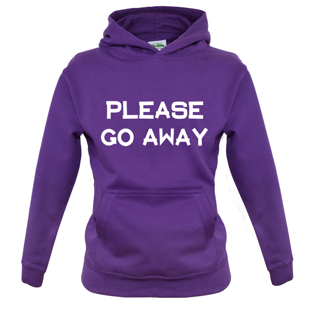 Pllease Go Away Kids T Shirt