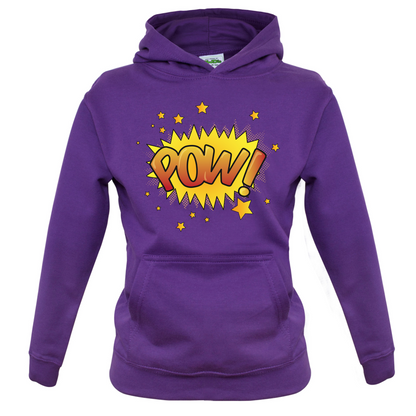 Pow! Word Art Kids T Shirt