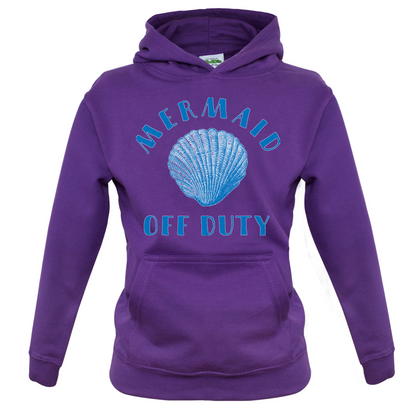 Off Duty Mermaid Kids T Shirt