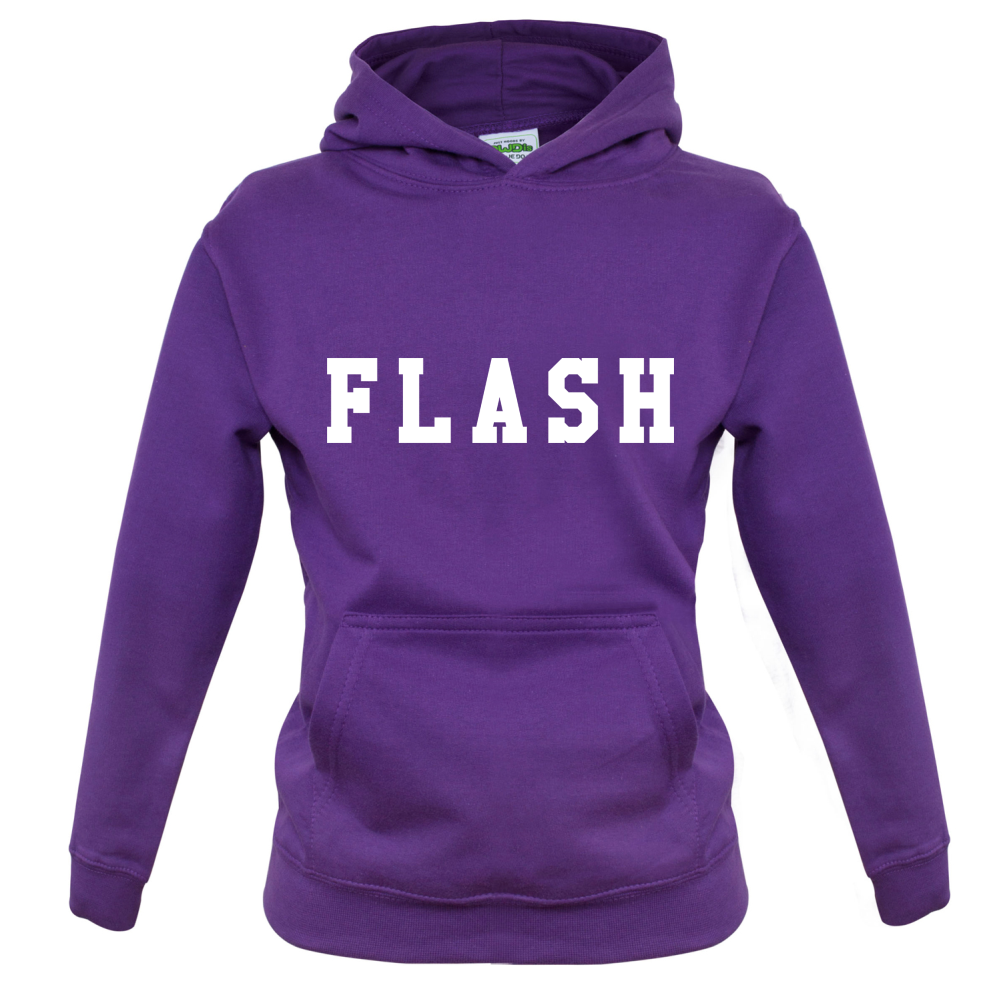 Justcie Flash College Style Kids T Shirt