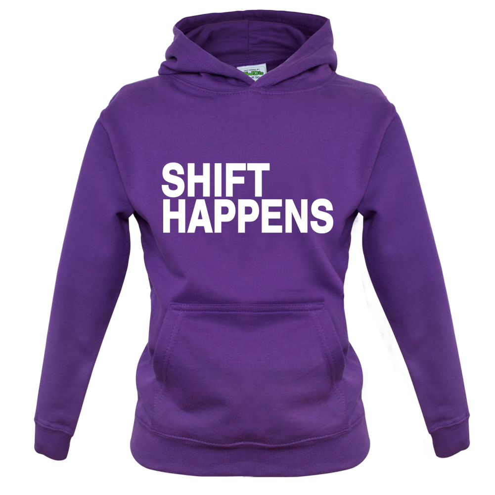 Shift Happens Kids T Shirt