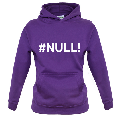#Null Kids T Shirt