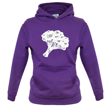 Butcher Broccoli Diagram Kids T Shirt