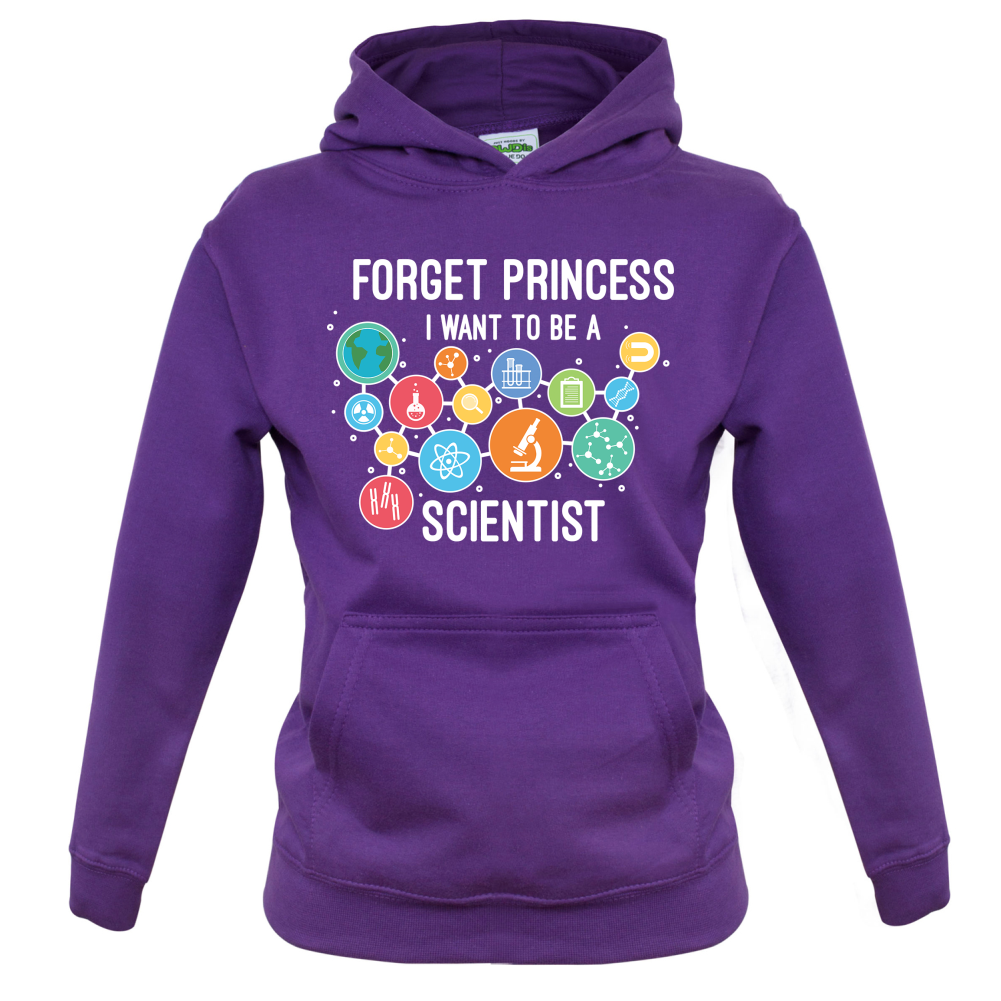 Forget Princess Scientist Kids T Shirt