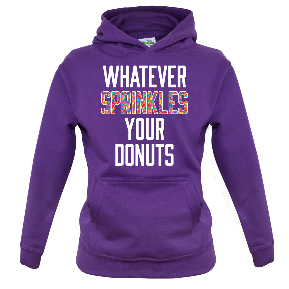 Whatever Sprinkles Your Donuts Kids T Shirt