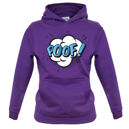 Poof! Word Art Kids T Shirt