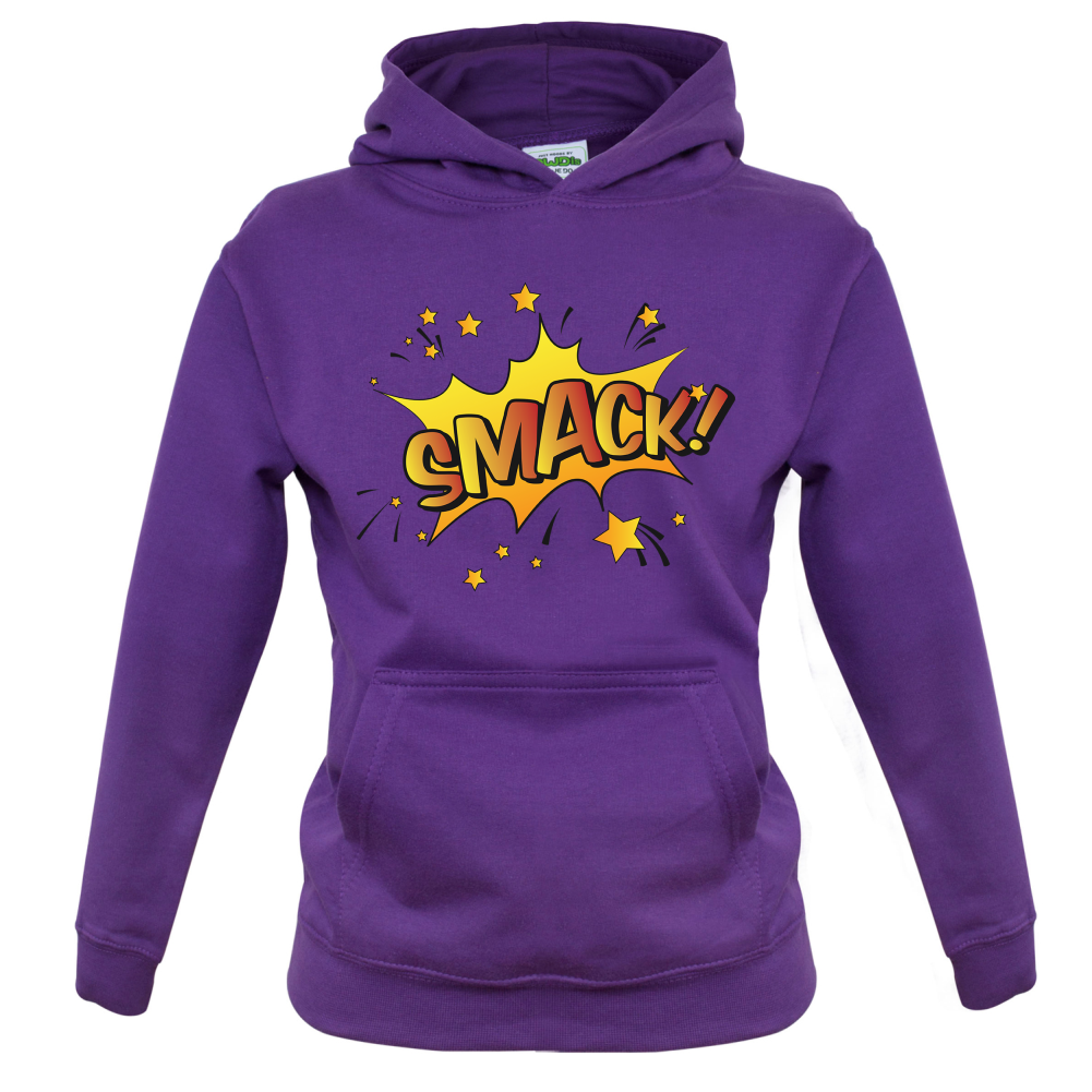 Smack! Word Art Kids T Shirt