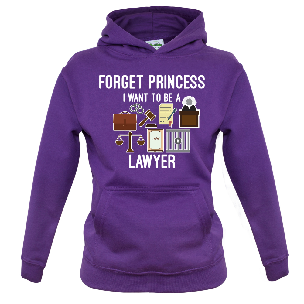 Forget Princess - Lawyer Kids T Shirt