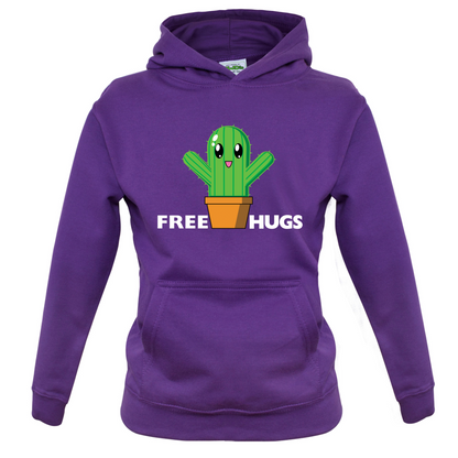 Free Cactus Hugs Kids T Shirt