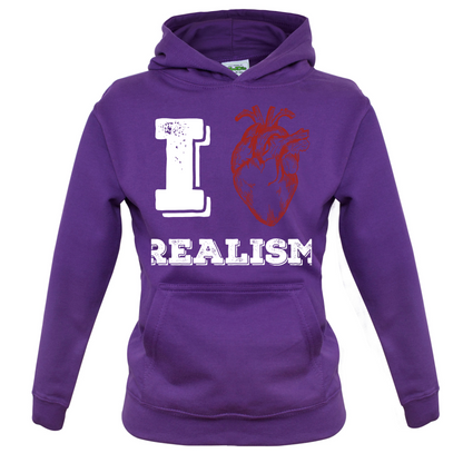 I Heart Realism Kids T Shirt