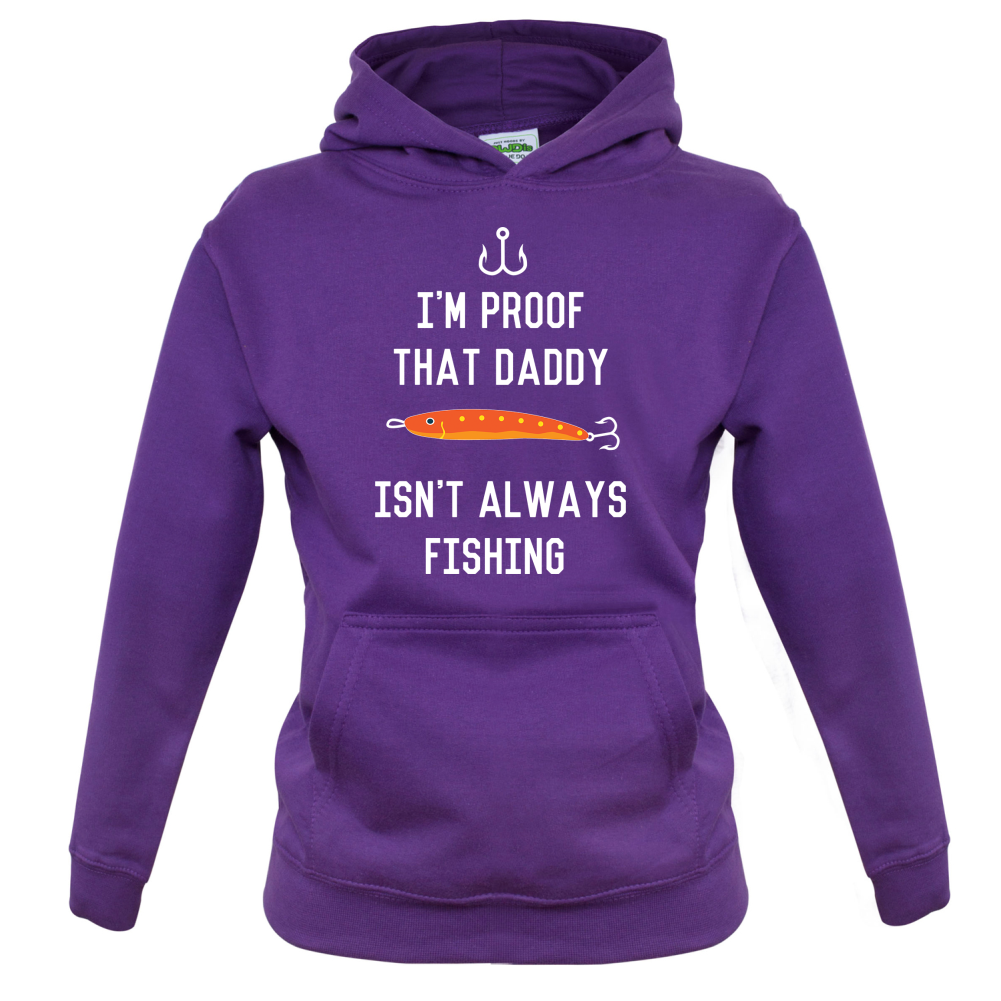 I'm Daddy Isn't Fishing  Kids T Shirt
