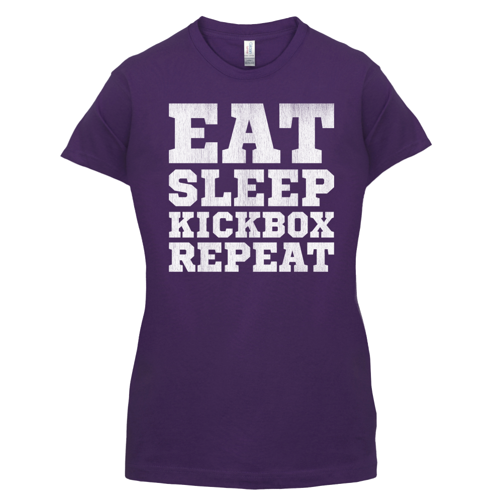 Eat Sleep Kickbox REPEAT T Shirt