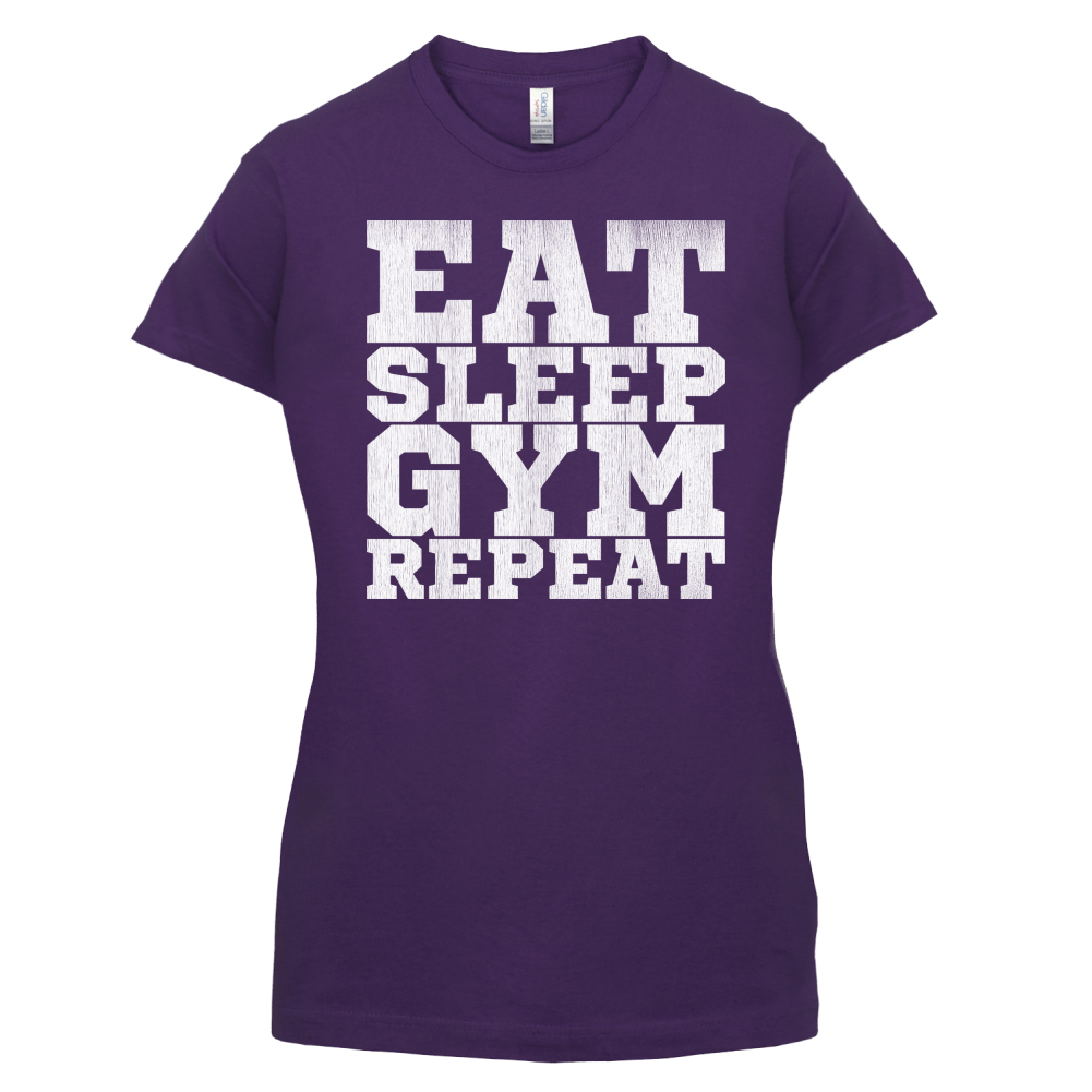 Eat Sleep Gym REPEAT T Shirt