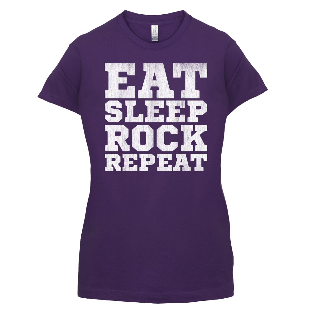 Eat Sleep Rock REPEAT T Shirt