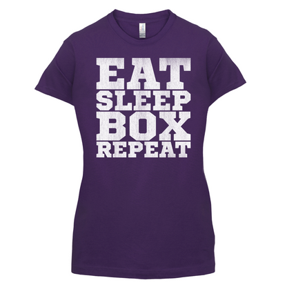 Eat Sleep Box REPEAT T Shirt