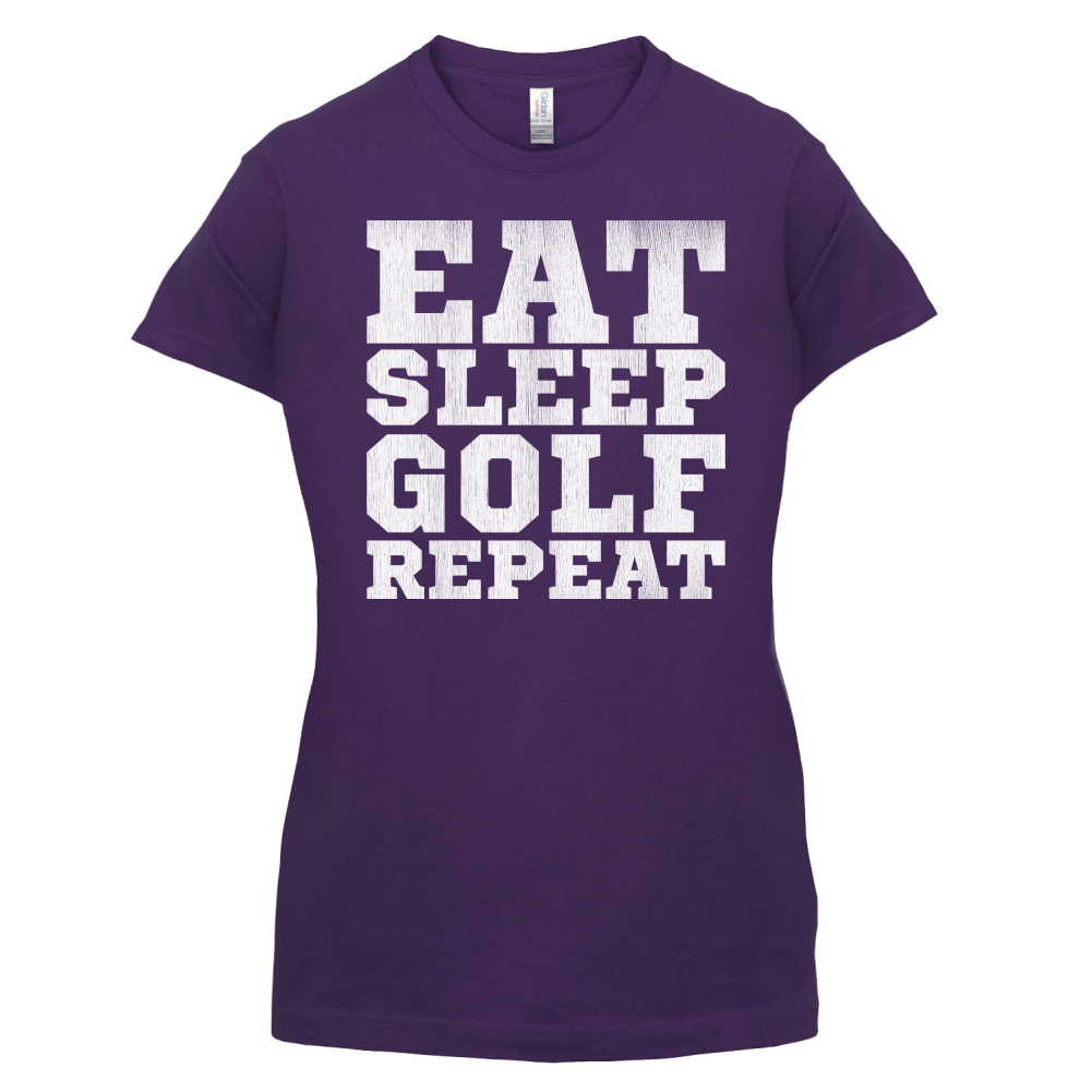 Eat Sleep Golf REPEAT T Shirt
