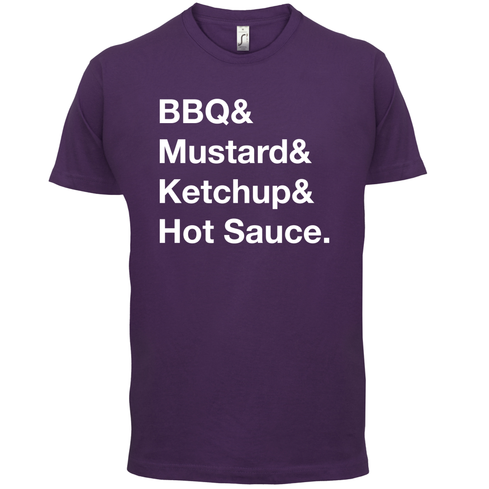 BBQ & Mustart & Ketchup T Shirt
