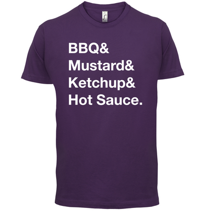 BBQ & Mustart & Ketchup T Shirt