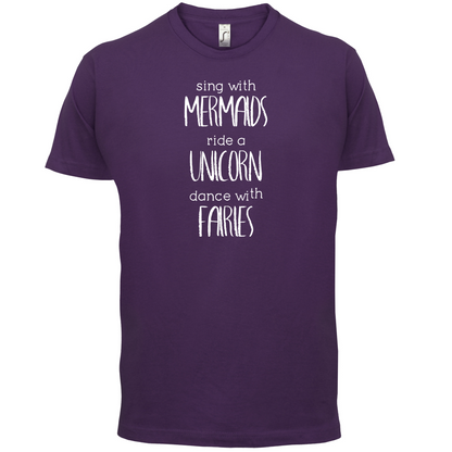 Sing With Mermaaids T Shirt