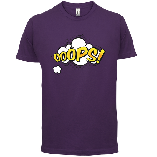 Oops! Word Art T Shirt