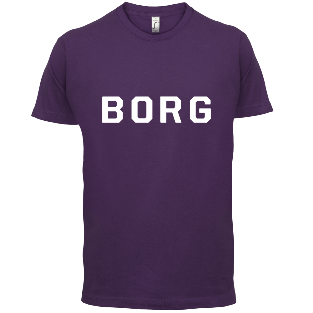Justcie Borg College Style T Shirt