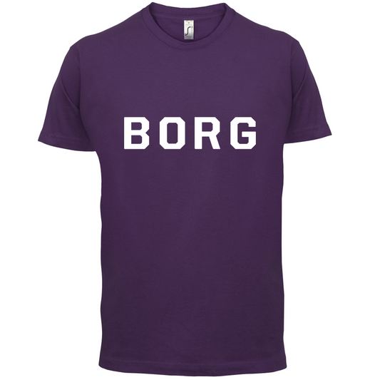 Justcie Borg College Style T Shirt