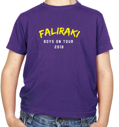 Boys On Tour Faliraki Kids T Shirt