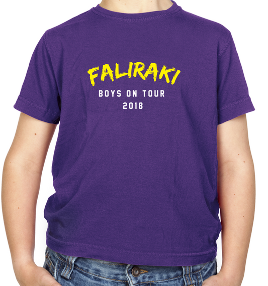Boys On Tour Faliraki Kids T Shirt