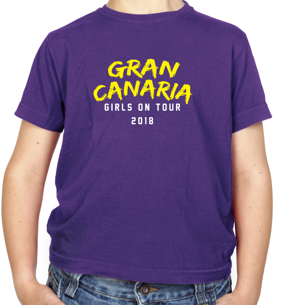 Girls On Tour Gran Canaria Kids T Shirt