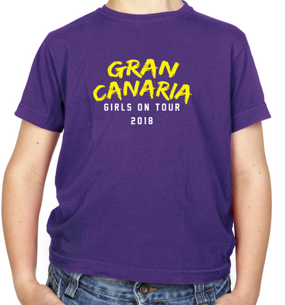 Girls On Tour Gran Canaria Kids T Shirt