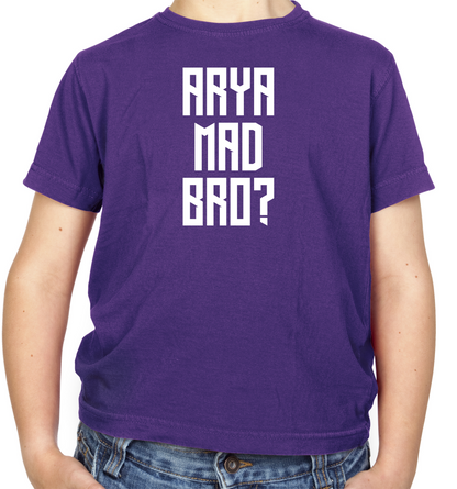 Arya Mad Bro Kids T Shirt
