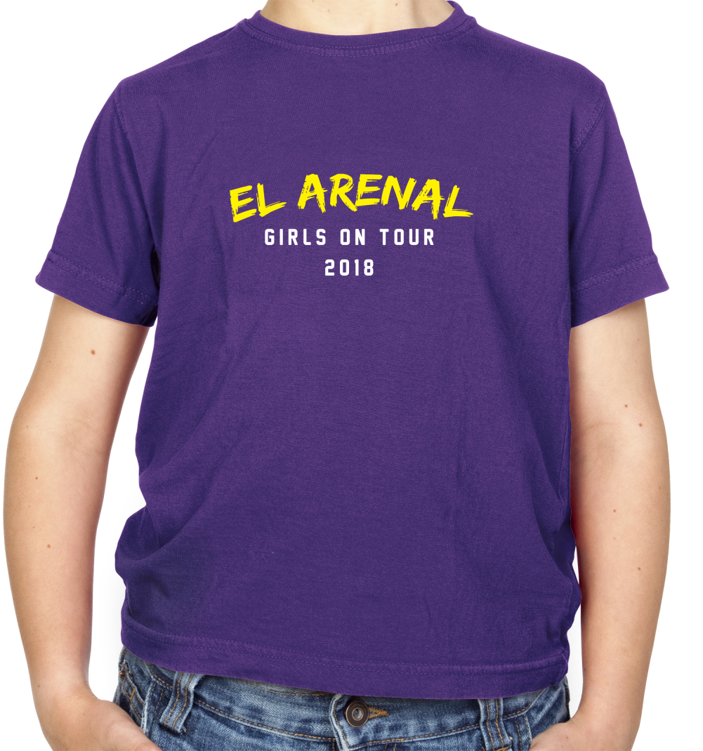 Girls On Tour El Arenal Kids T Shirt