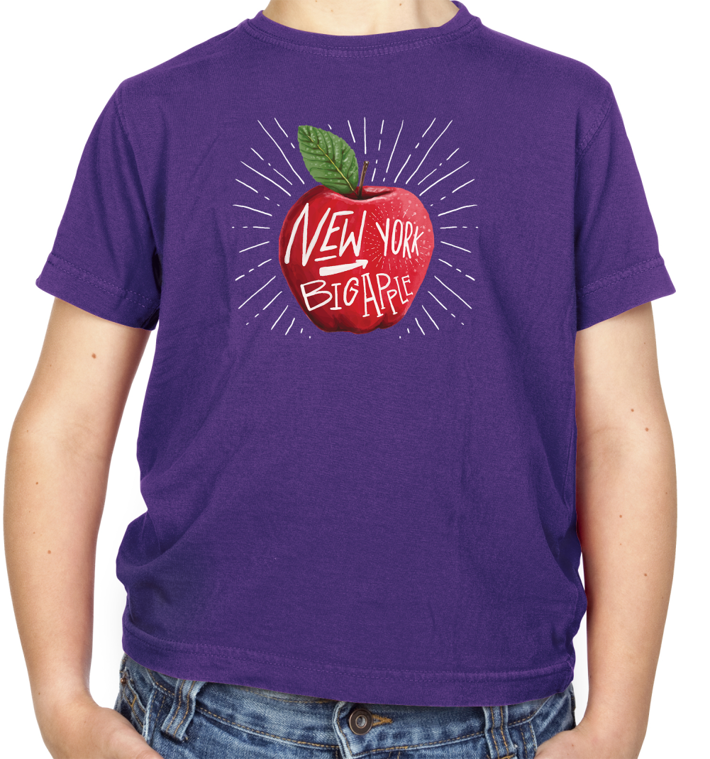 The Big Apple NYC Kids T Shirt