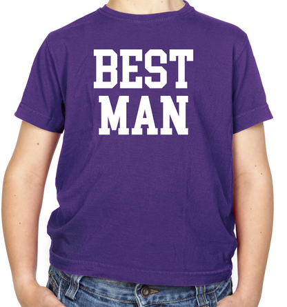 Best Man Kids T Shirt