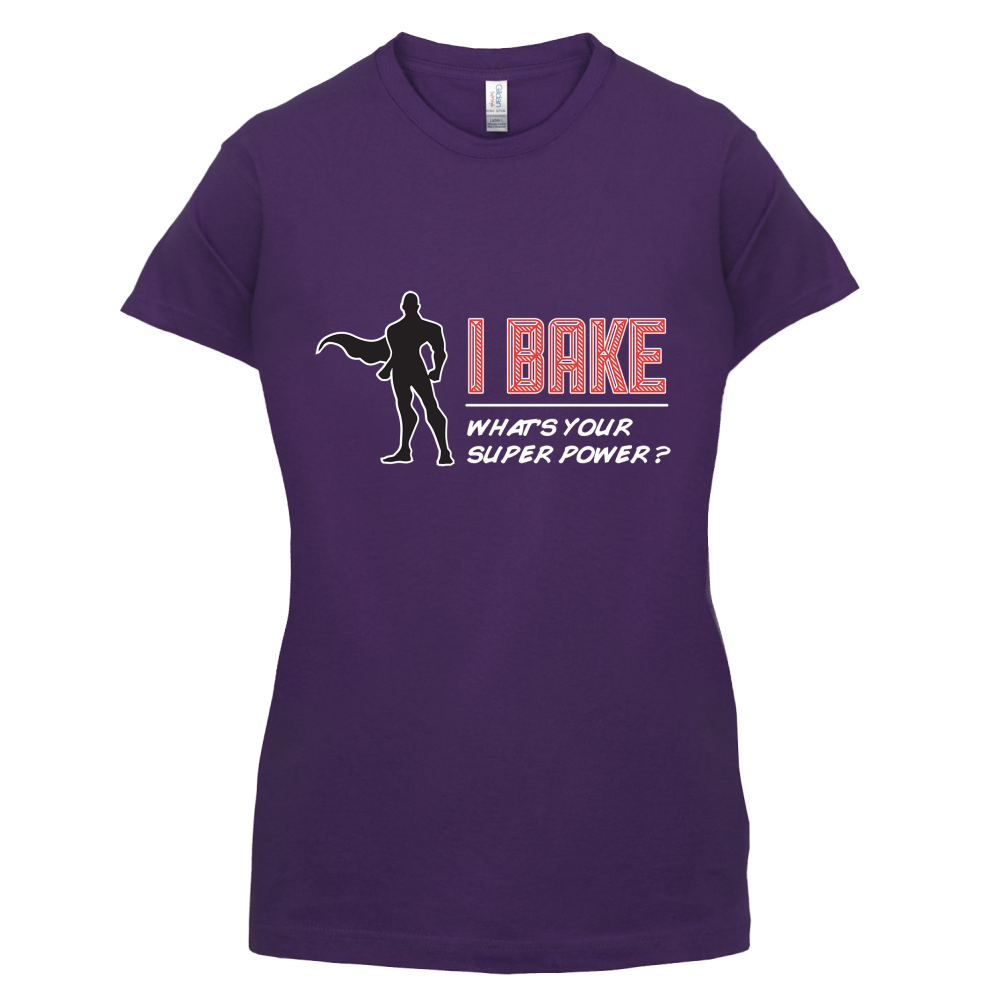 I Bake What's Your Super Power MALE Design T Shirt