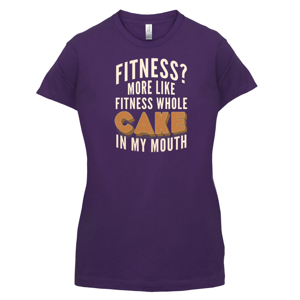 Fitness Cake In My Mouth T Shirt