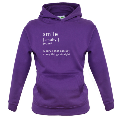 Funny Definition Smile Kids T Shirt