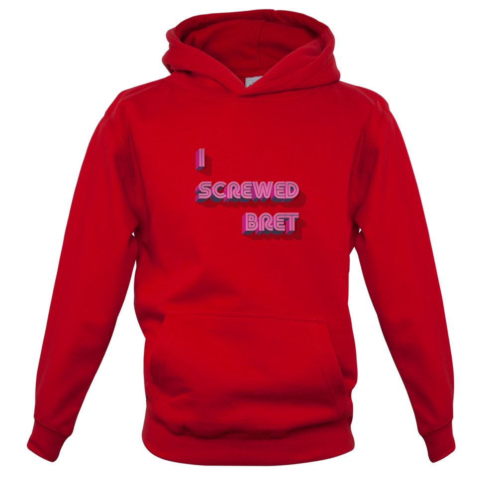 I Screwed Bret Kids T Shirt