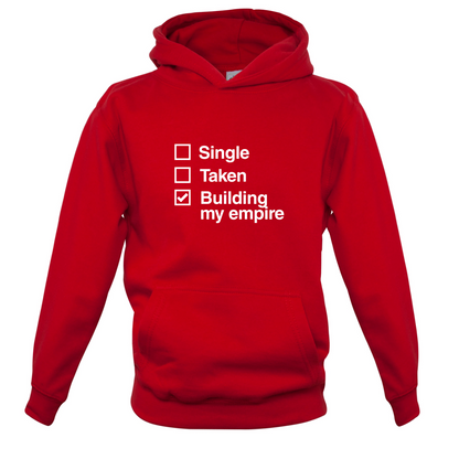 Single Taken Building Empire Kids T Shirt