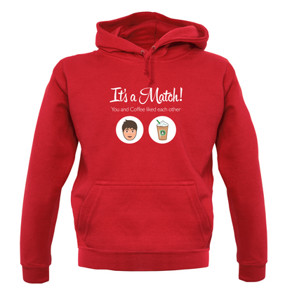 It's A Match Coffee Male T Shirt