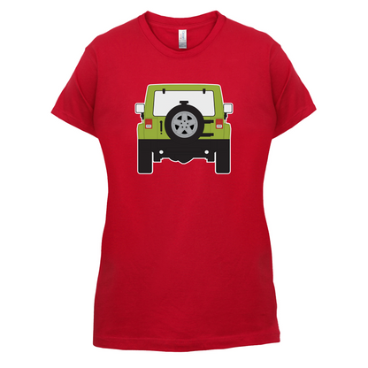 JW Rear Hyper Green T Shirt