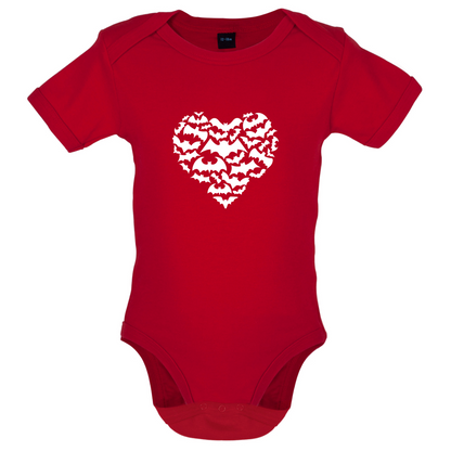 Love Heart Bats Baby T Shirt