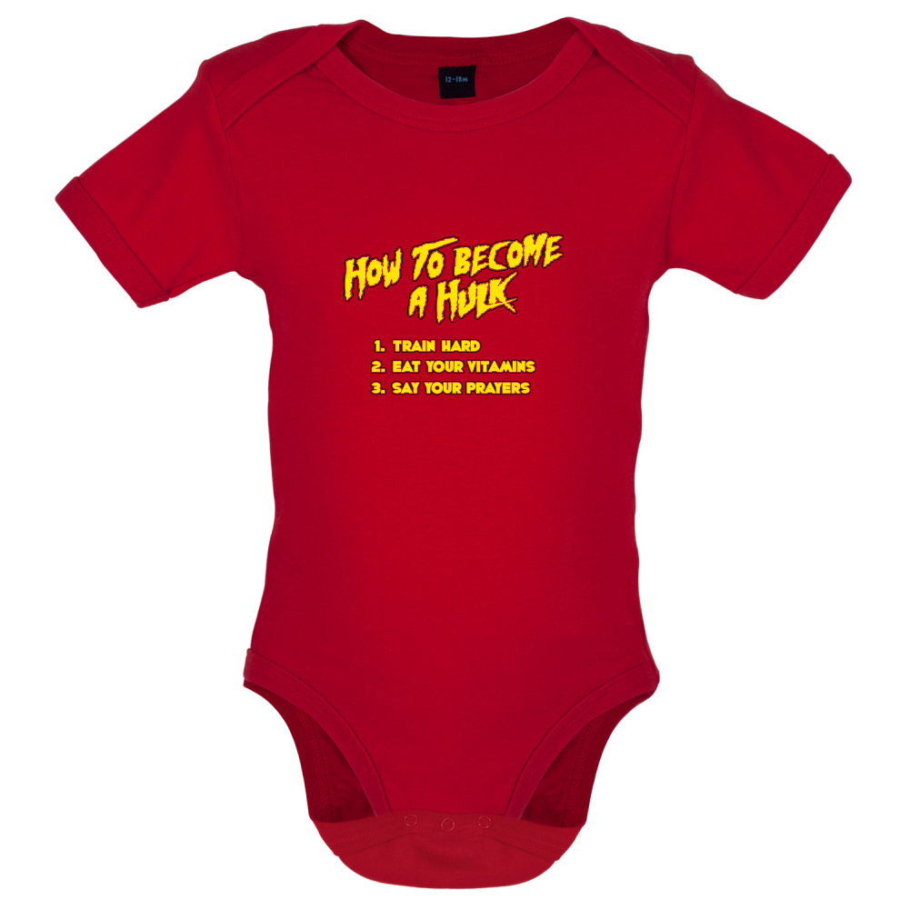 Hulk Checklist Baby T Shirt