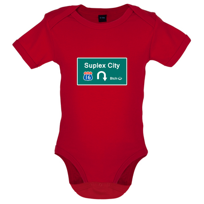 Suplex City Baby T Shirt