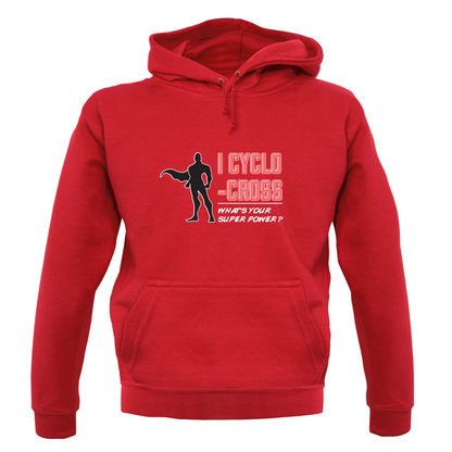 I Cyclo-Cross Whats Your Super Power MALE Design T Shirt