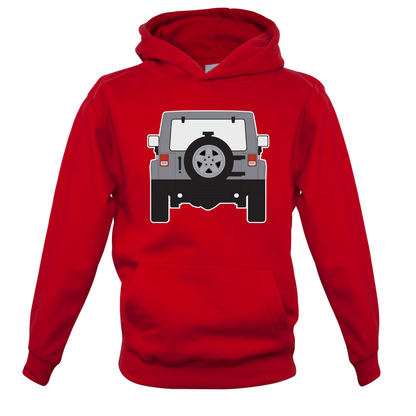 JW Rear Hyper Silver Kids T Shirt