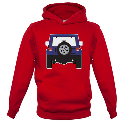 JW Rear Hyper Purple Kids T Shirt