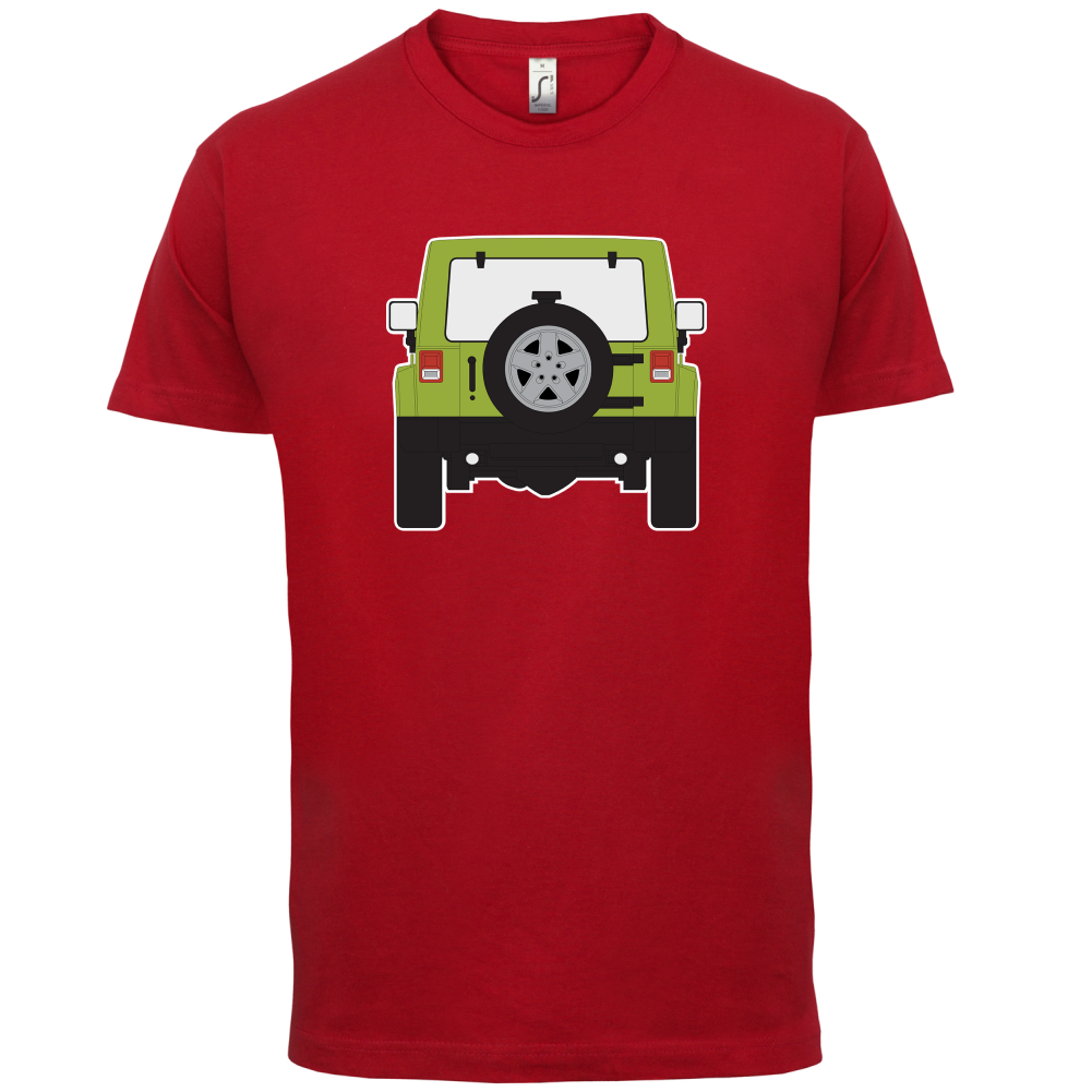 JW Rear Hyper Green T Shirt