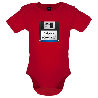 I Know Kung Fu Baby T Shirt